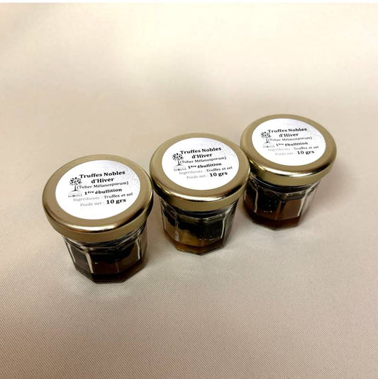 Lot de 3 verrines de truffes d'hiver 10grs